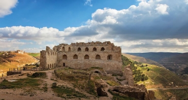 Karak Castle “A maze of stone-vaulted halls &amp; endless passageways”